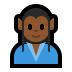 🧝🏾‍♂️ man elf: medium-dark skin tone display on Windows